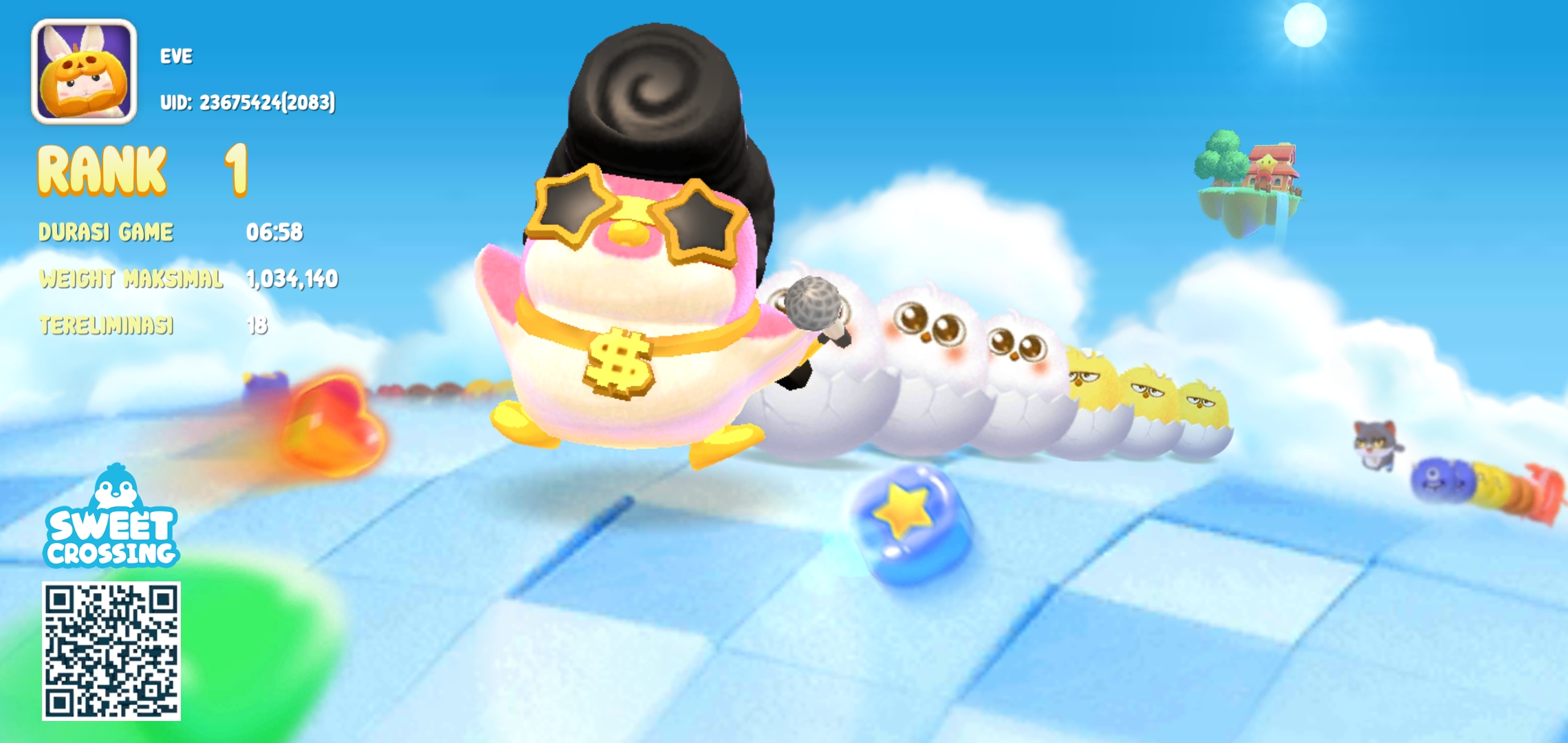 GAME SWEET CROSSING : Snake. io