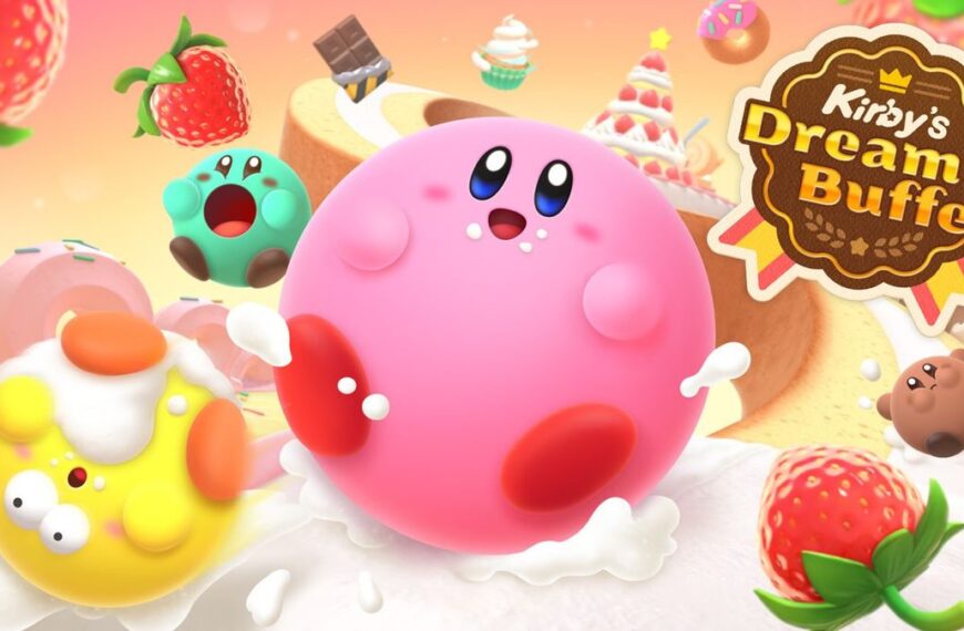 KIRBY’S DREAM BUFFET: BALAP MAKAN DAN BERGULING