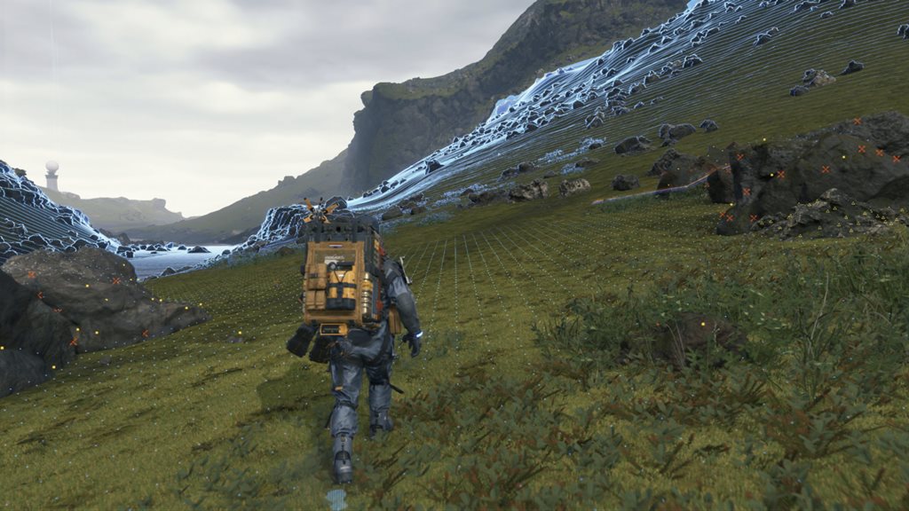 death stranding memiliki lanskap menantang 
