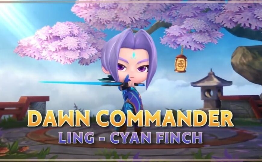 DAWN COMMANDER LING – CYAN FINCH MOBILE LEGENDS 2022