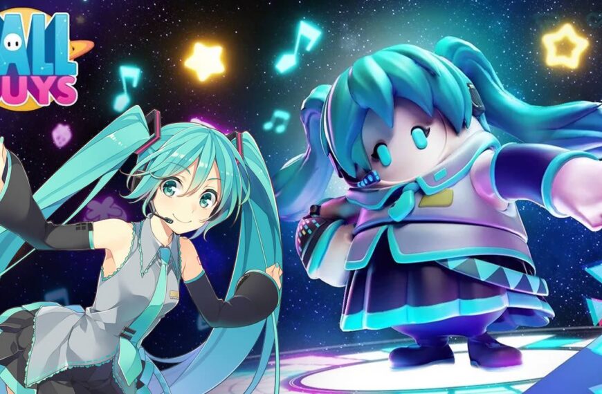 FALL GUYS BERKOLABORASI DENGAN VOCALOID IMUT HATSUNE MIKU