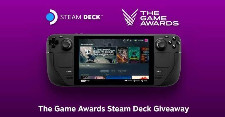 STEAM DECK GRATIS DI ACARA THE GAME AWARDS 2022