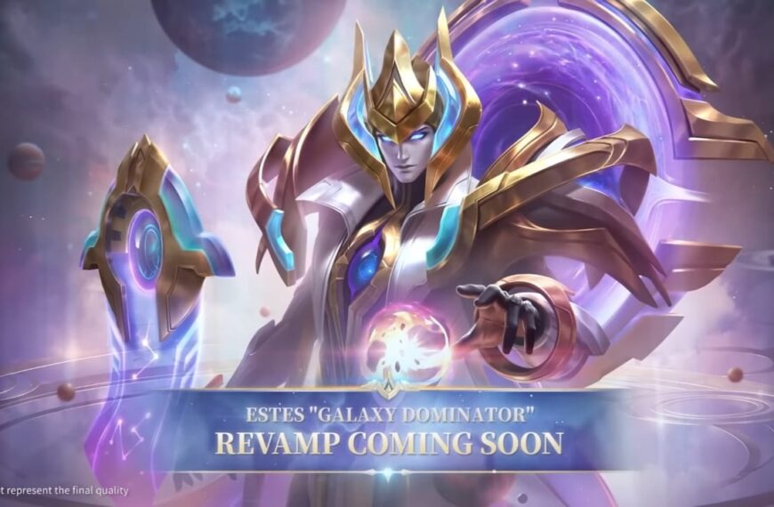 REVAMP ESTES SKIN EPIC GALAXY DOMINATOR MOBILE LEGENDS 2023