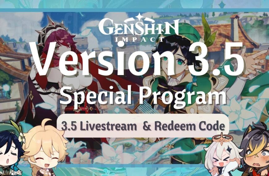 LIVESTREAM GENSHIN IMPACT 3.5 WINDBLUME’S BREATH