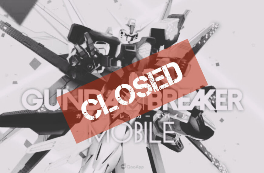 BANDAI NAMCO TUTUP SERVER GUNDAM BREAKER MOBILE 2023